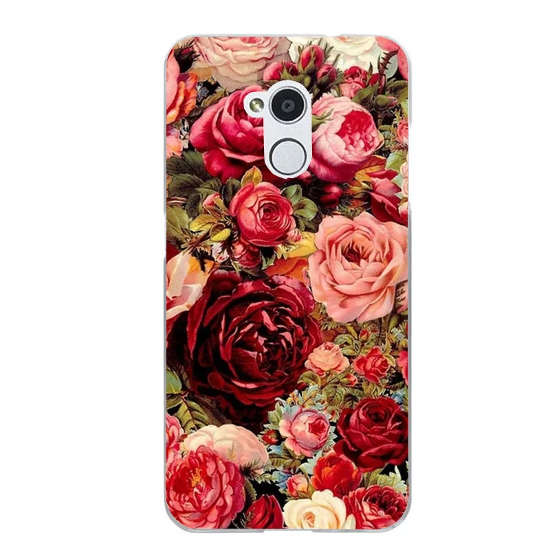 Мягкий силиконовый чехол из ТПУ с мультяшным рисунком для Coque ZTE Blade V7 Lite A520 задняя