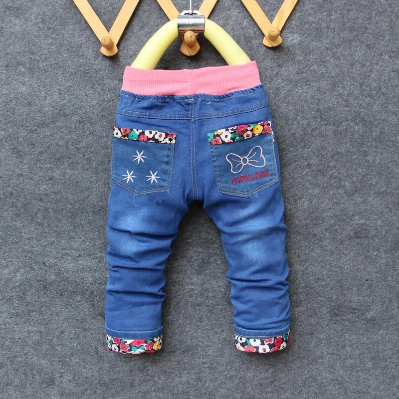 Джинсы для малышей детские джинсы в стиле панталона панталона|meisjes jeans|baby jeansjeans baby