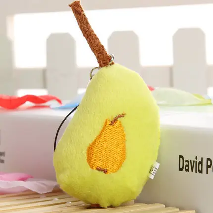 5pear 3D модельной pine apple кукла подвеска для детская кроватка best ребенка развивающие игрушки Подарок детская фрукты овощи - Цвет: 5pear