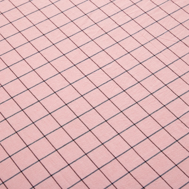 Cotton Printing Plaid Bedding Sheet Bed Linen Bed Comfortable Flat Sheet Mattress Cover Pillow Case Cover Queen king Size#s