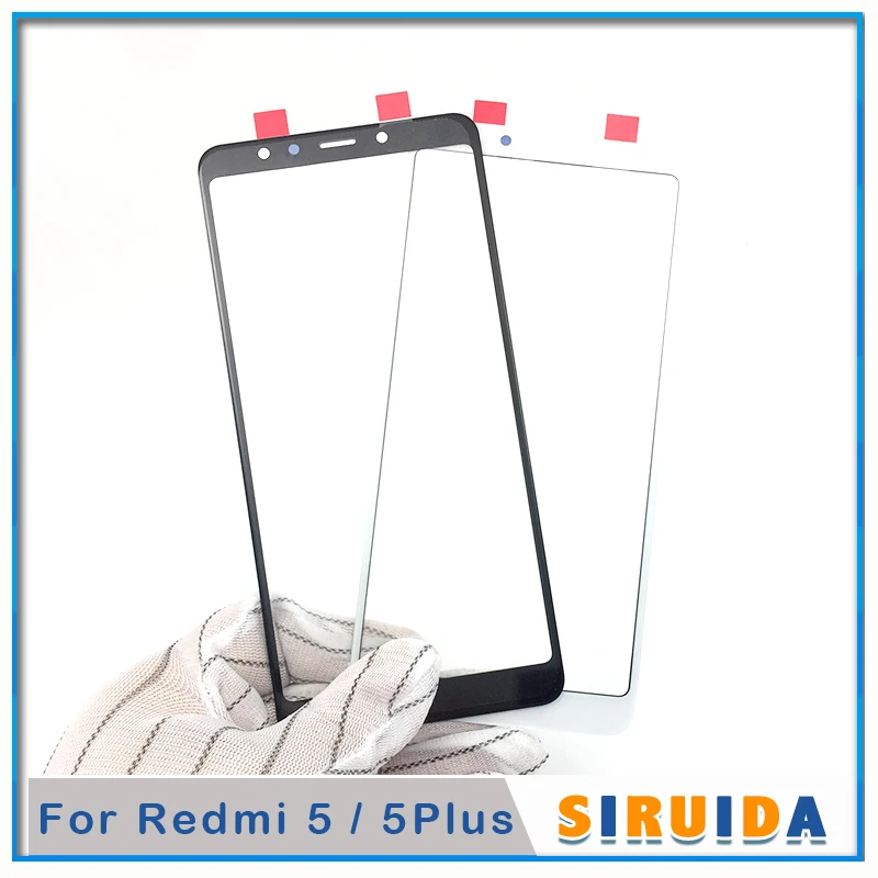10 шт. оригинальная замена для Xiaomi Redmi Red mi 5 5plus Note 6 7 ЖК сенсорный экран внешняя