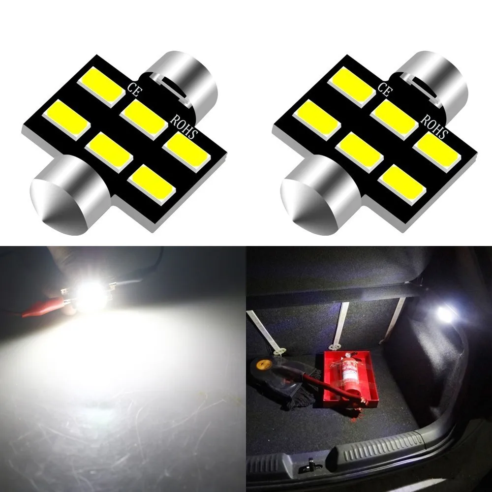 1PCS Festoon CANBUS 31mm C5W Led ERROR FREE 5730 LED Interior Reading Bulbs Dome Marker Bulb Light | Автомобили и мотоциклы