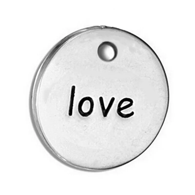 Diy гравировка любовь сообщение диск ручной штамп фотоаксессуары