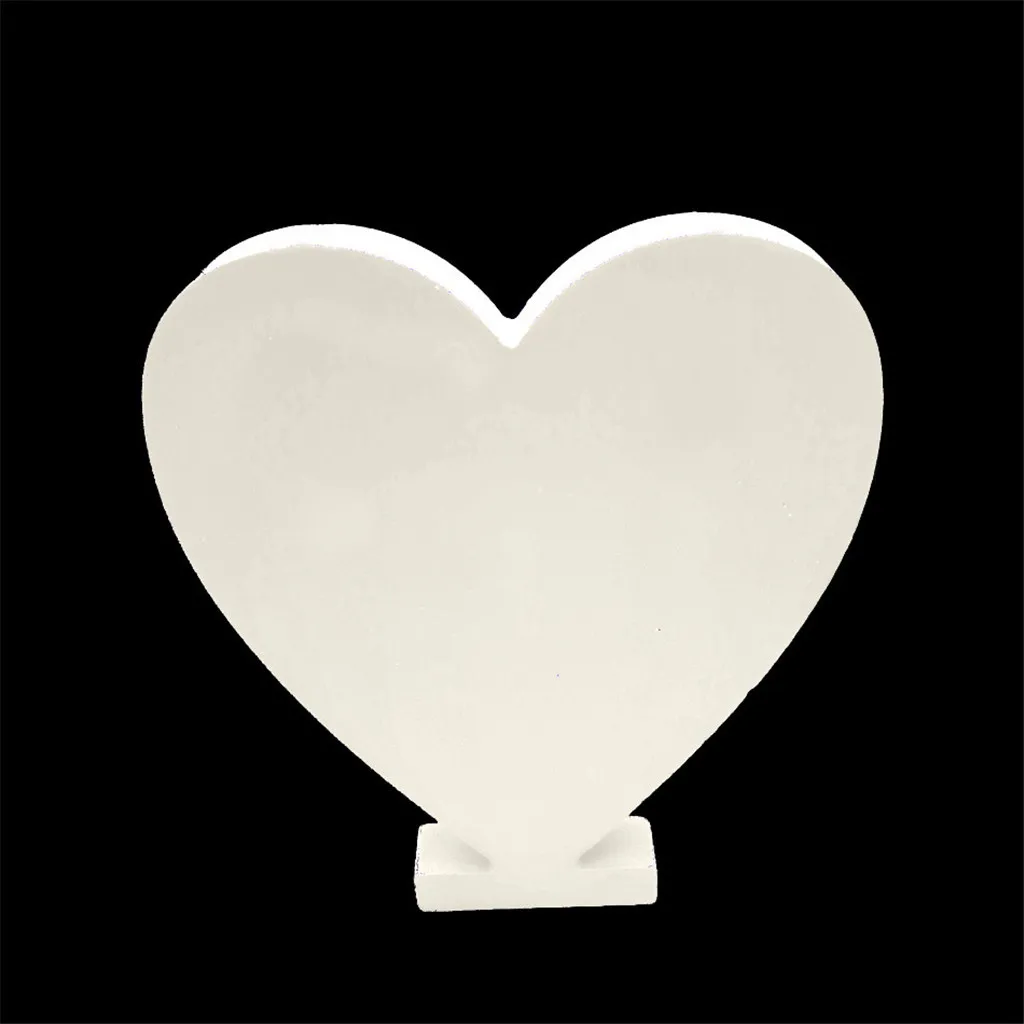 Прямая поставка деревянные буквы белый символ Свадьба День Рождения украшения