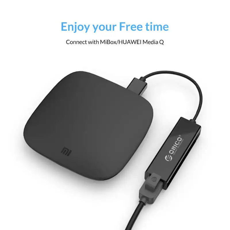 Orico 2 в 1 Usb 0 гигабитный Ethernet адаптер к Rj45 10 м/100 м Lan сетевая карта для Windows Mac Os