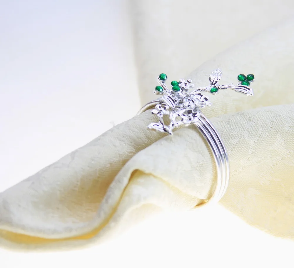 Qn18082709 Бесплатная доставка серебристый металлический цветок фотосессия 12 шт. |