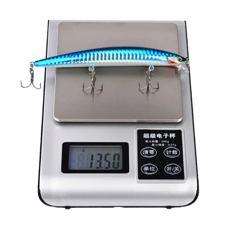 

1pc Laser Mino Fish Bait Bassbait Fishing Bait Minnow Fishing Lure 6# Fishing Accessories 10 colors