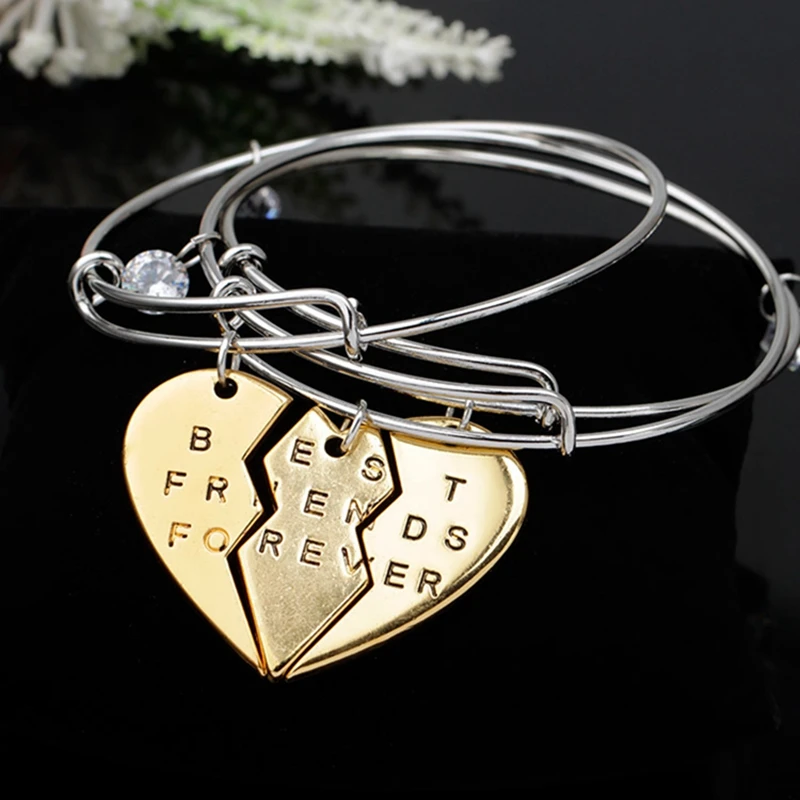 Для мужчин женщин Мода покрытие золотой серебряный браслет-цепочка надписи