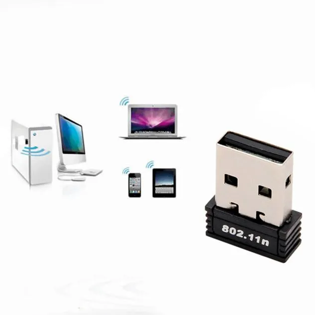 Беспроводной USB беспроводной адаптер + 1 шт. CD драйвер 802.11n /g 150 Мбит/с Wifi сетевой