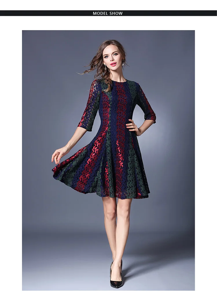 Женские элегантные сексуальные крючком Кружево выдалбливают Pinup вечернее особых