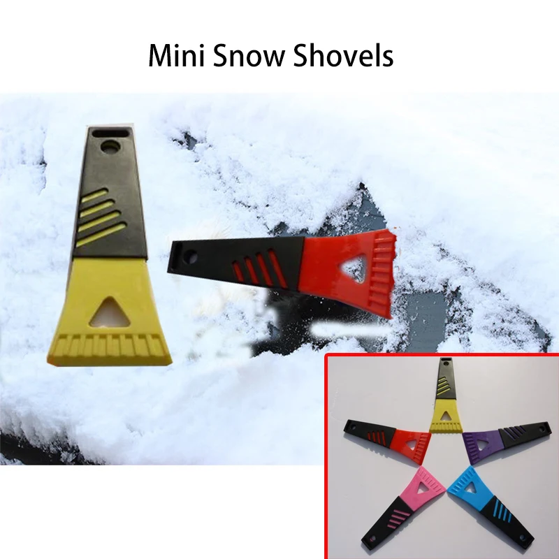 Car-styling 1X Car mini snow shovel Accesories Snow scraping board For Renault captur duster Jeep renegade Hyundai solaris i30 | Автомобили