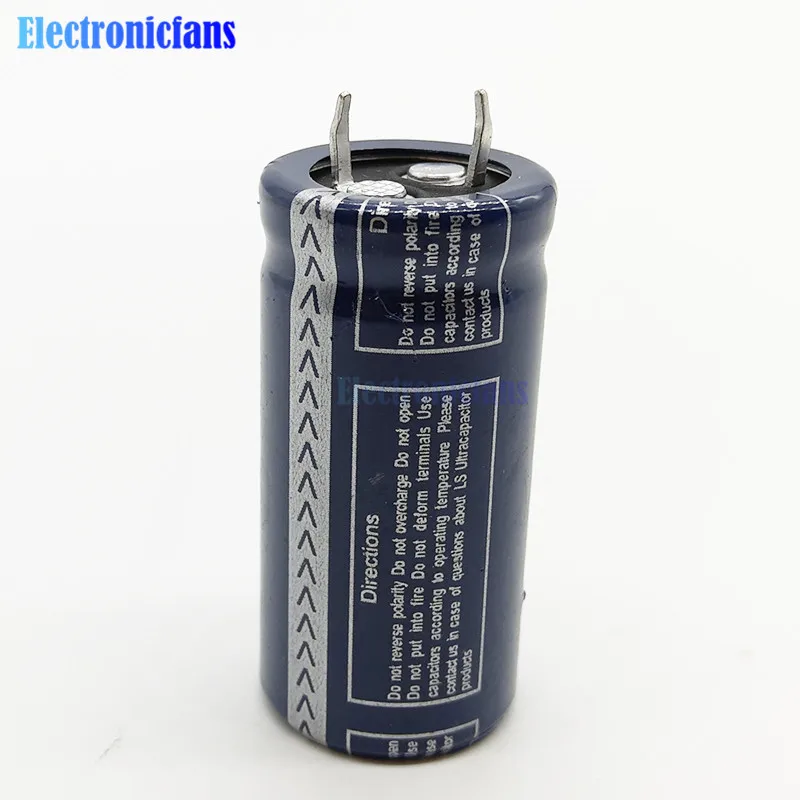 2 8 В 100F 45*22 мм супер фарад конденсатор низкая ESR высокая частота 2.8V100F 45x22 Ultracapacitor
