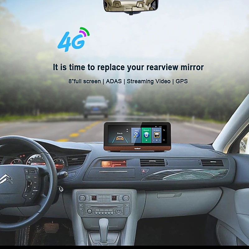 E ACE автомобильный gps навигатор 4G Автомобильный видеорегистратор зеркало заднего