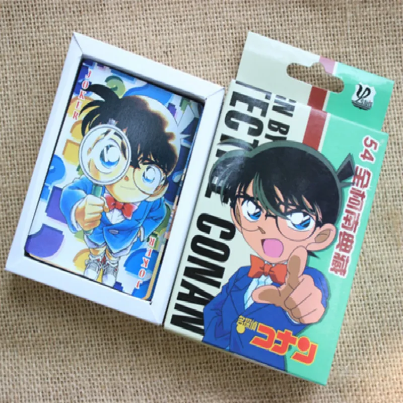 

Foreign trade hot cartoon detective Conan, poker, cards, animation, surrounding cards