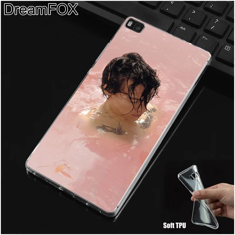 DREAMFOX M336 Гарри Стайлс Мягкий ТПУ силиконовый чехол для huawei P8 P9 P10 Lite Plus 2017 Honor 8 Pro 9 6X |