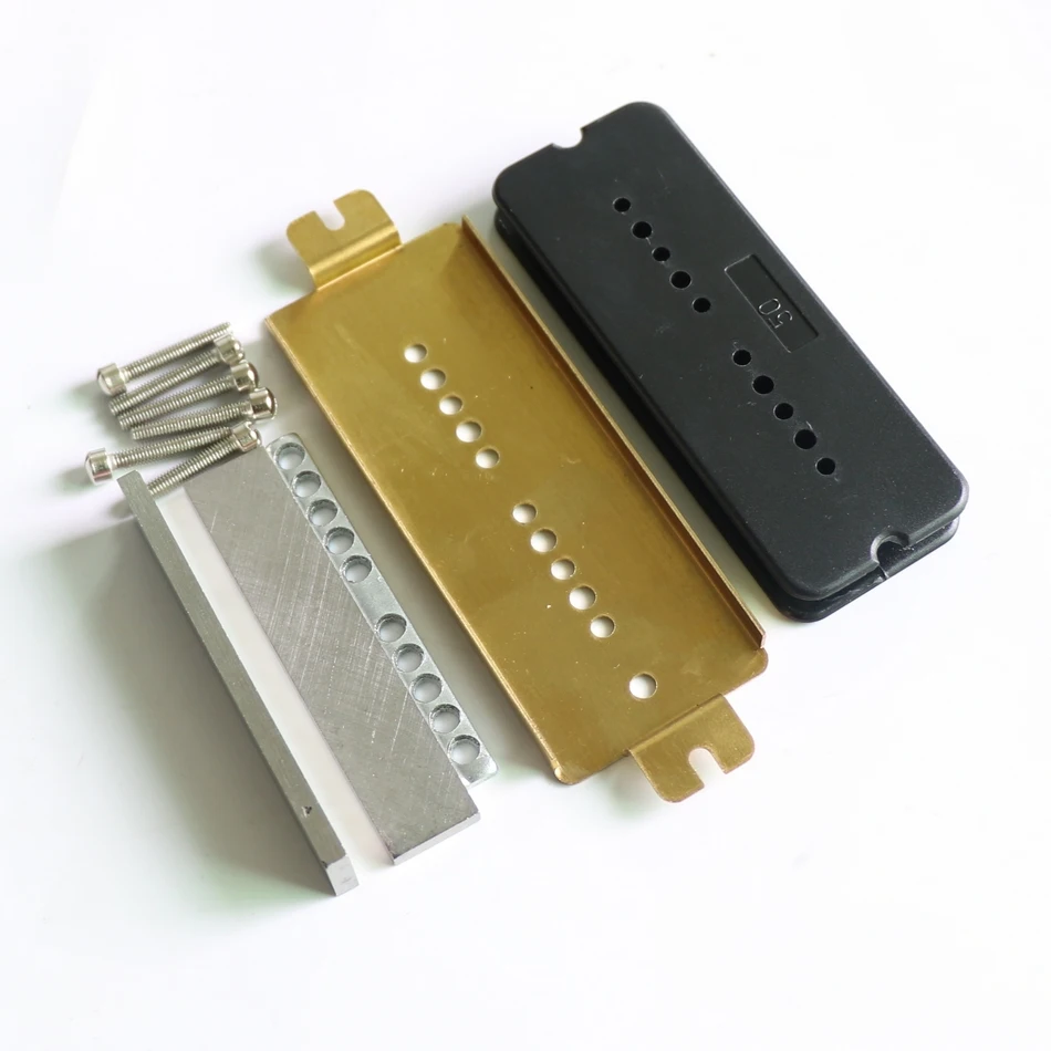 DIY Alnico D90 Собака уха гитары Пикап наборы с 5/2 magent бар для ручной работы Пикапы |