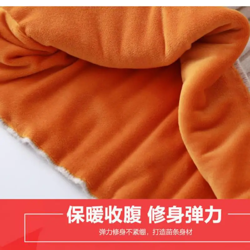 

Winter Clothes Ladies Fashion Vertical Stripes Harajuku Fleece Thick Half High Collar Pullover Solid Color Slim Long-sleeve Wome
