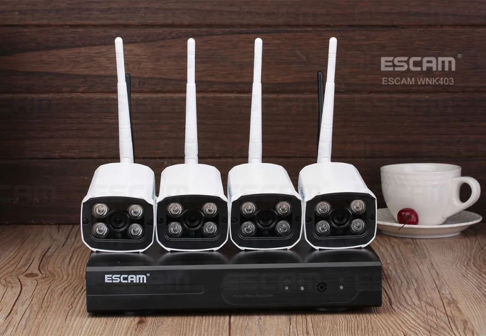 Камера видеонаблюдения ESCAM WNK403 беспроводная инфракрасная камера безопасности с