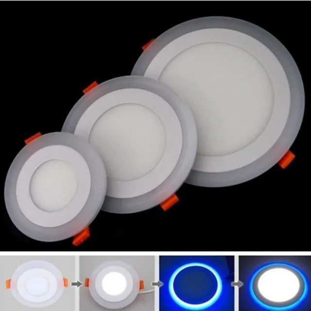 

3 Models 6W 9W 16W 24W Round Hidden Mounted LED panel light LED indoor Ceiling down lamp kitchen AC 85-265V+Driver 1pcs/lot