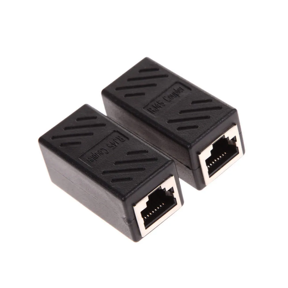 CARPRIE 2 шт RJ45 Муфта в линии муфта Cat7/Cat6/Cat5e Ethernet кабель удлинитель адаптер Женский к