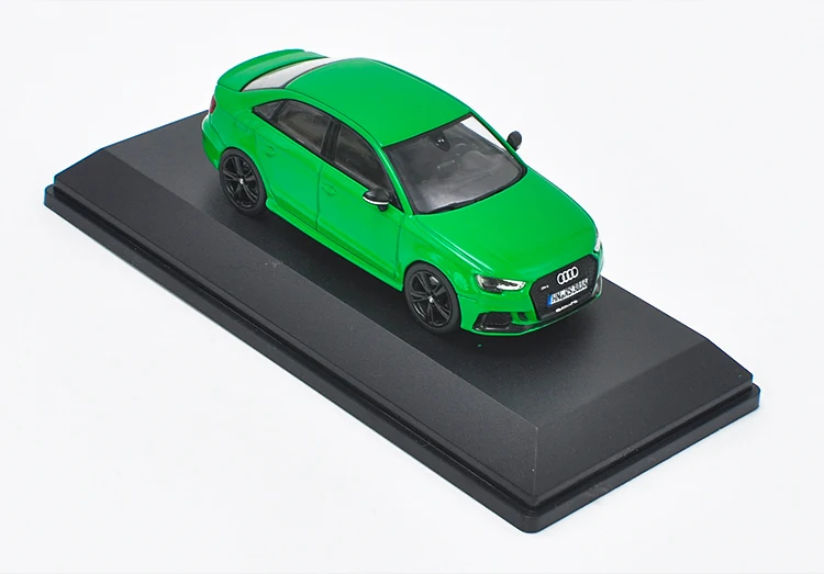 1/43 AUDI RS3 люкс 2016 зеленый литья под давлением модель автомобиля коллекция | Игрушки