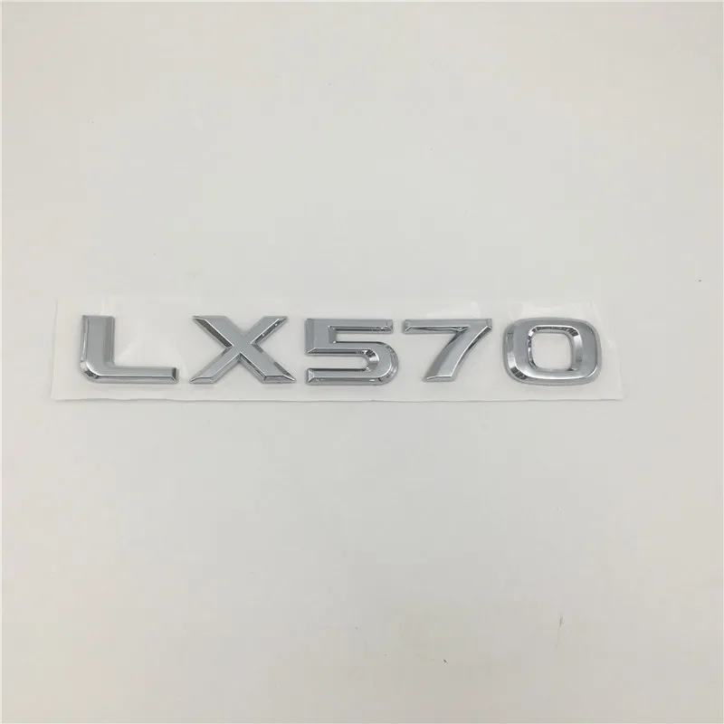 Автомобильные 3d наклейки для Lexus LX470 LX570 Black Edition S эмблема задний хвост скрипт LX 470 570