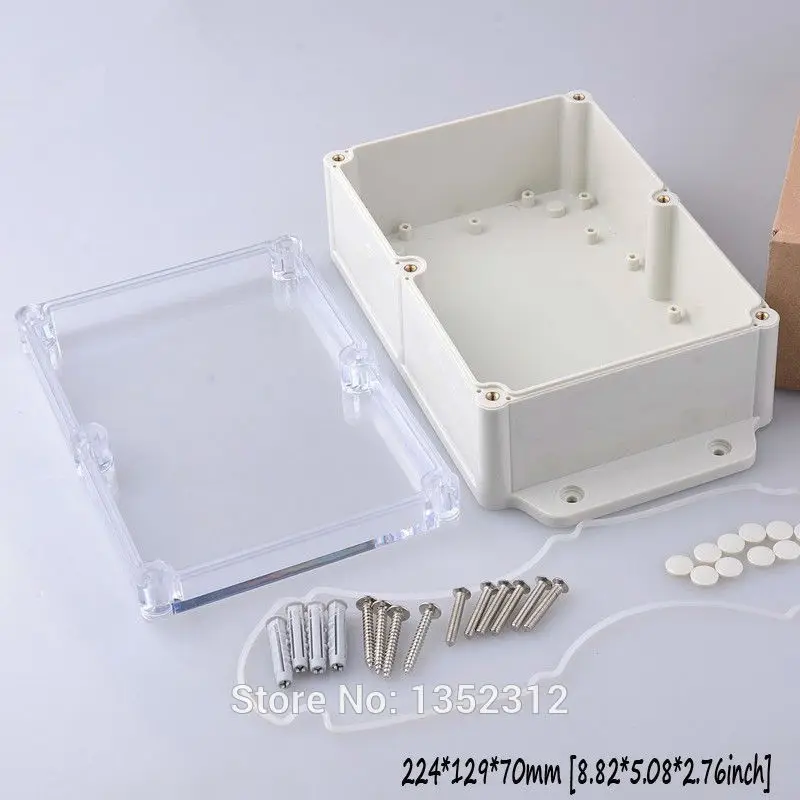 1 шт. настенный пластиковый корпус 224*129*70 мм|box diy|box ip68box box |