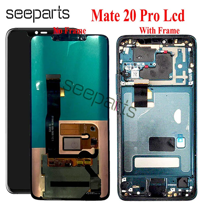 6,3" для huawei mate 20 Pro ЖК-дисплей сенсорный экран дигитайзер Запасные части для huawei mate 20 Pro mate 20 Pro ЖК-экран