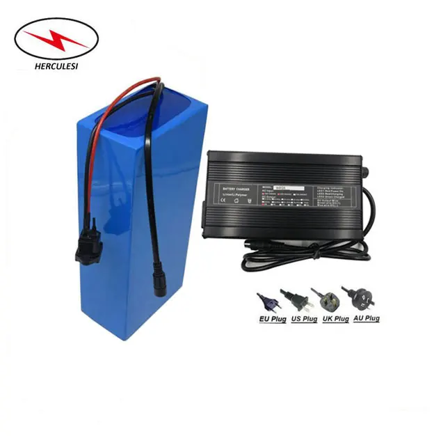 Free Shipping High Discharge Rate 3C Cell 30Amp BMS 10Ah 72V Li-Ion Lithium Battery Pack with 84V 2.0Ah Charger for 2000W Motor | Спорт и