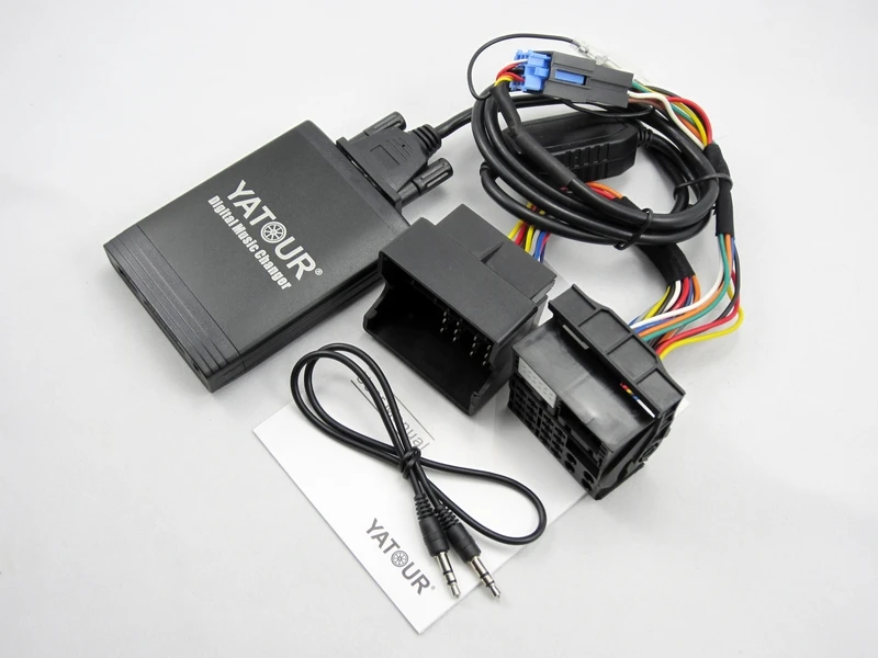 Yatour YT-M06 автомобиль цифровой музыки для смены Renault VDO/Blaupunkt Quadlock 12pin Fakra 2009 + USB MP3
