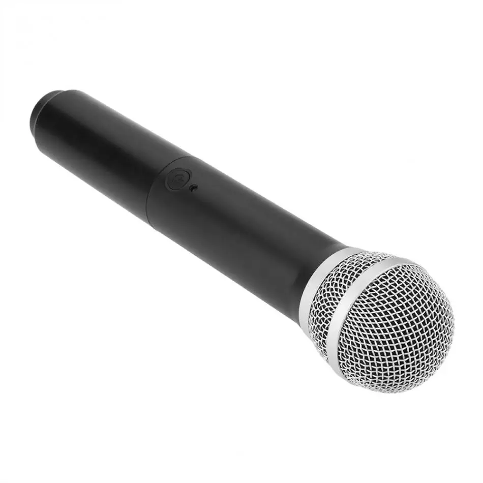 UHF беспроводной Перезаряжаемый ручной микрофон с мини-приемником для karaokeбизнес микрофоны для встреч