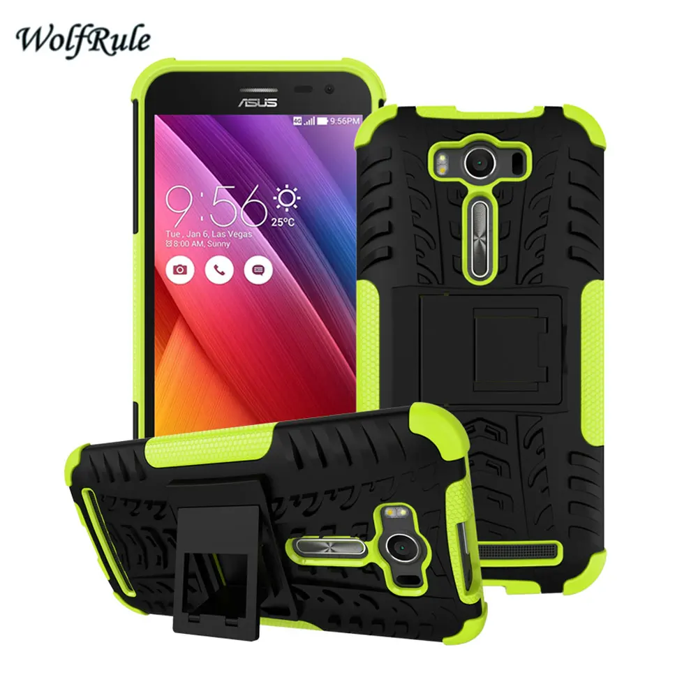 Asus Zenfone 2 Laser ZE500KL чехол wolfrole противоударный силиконовый + пластиковый для ZenFone 5 0