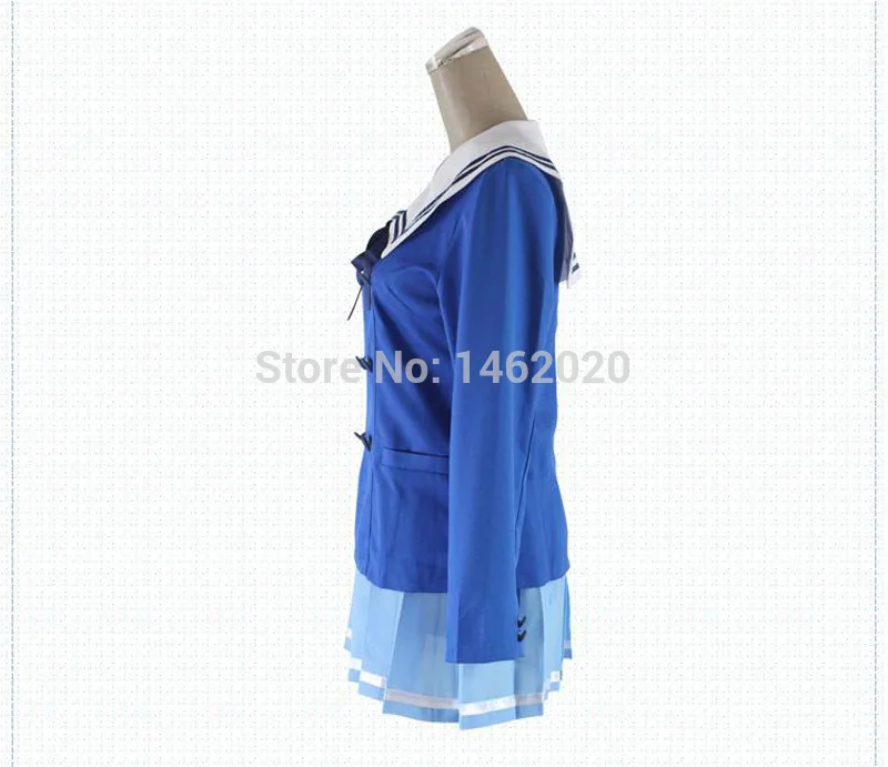 Beyond the Boundary Kuriyama Mirai anime Cosplay Costume Clothes Dress Set Uniform |