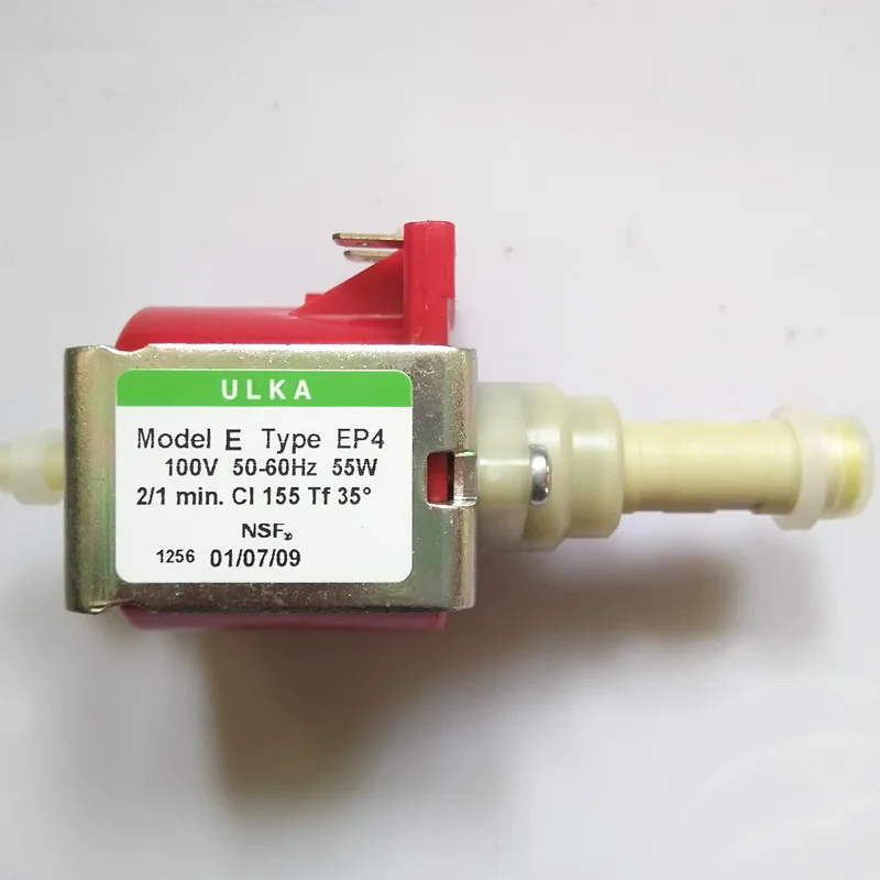 Ulka Кофе электромагнитный насос Модель EP4 Напряжение 100v 50hz 60hz Мощность 55 Вт потока
