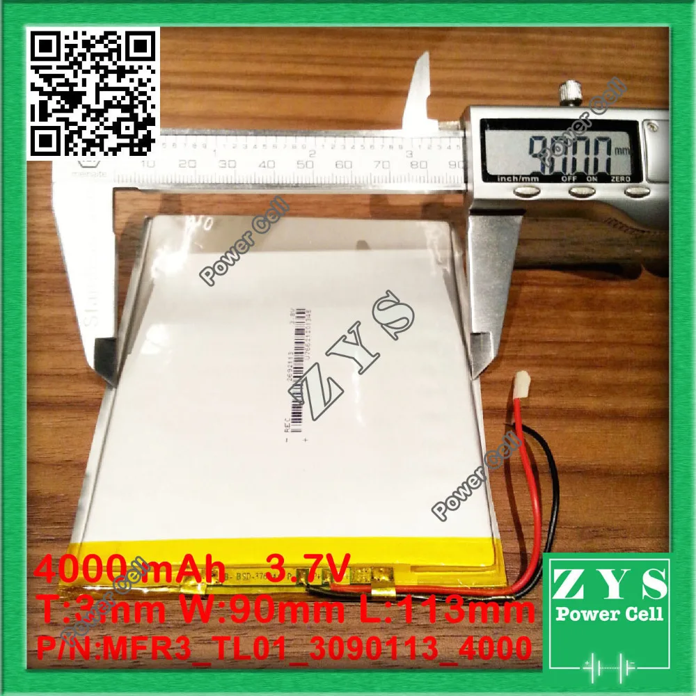 1 шт. Литий ионная батарея 3 7 v 3800mAh аккумуляторная 3800 mah Размер: 3x92x105mm|3.7v li-ion rechargeable