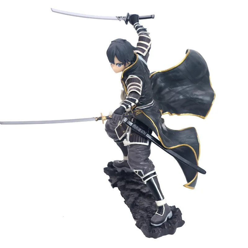 Sword Art онлайн фигурка игрушки SAO Kirito Goukai 16 см Черный Тигр Kirigaya Kazuto модель игрушки рождественские подарки