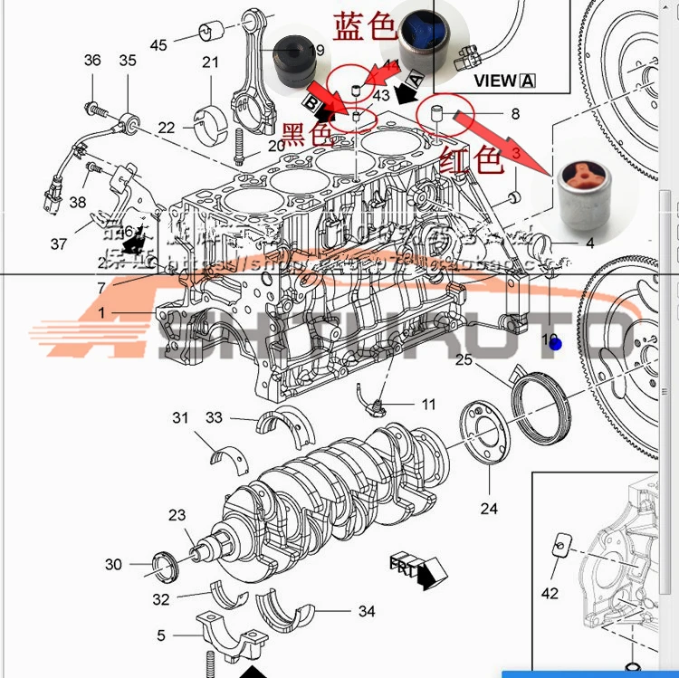 Ashuauto масляный Проходной клапан одноступенчатый клапан для Chevrolet cruze 1,6 1,8 Epica 1,8 OEM 55563957 90530050 55556227