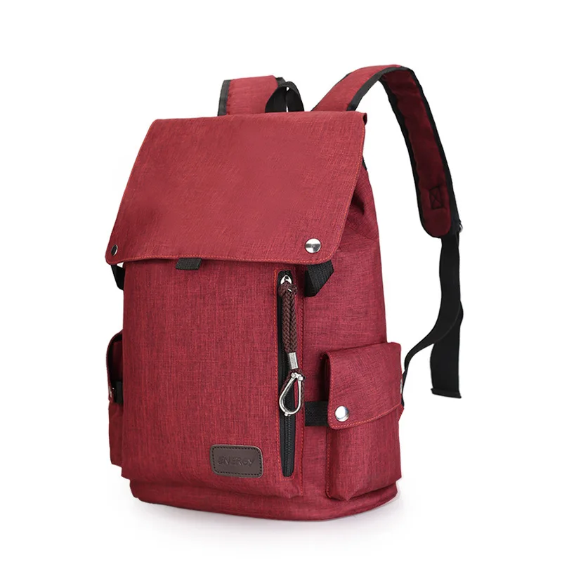 Женщины рюкзак Человек Популярные однотонные Цвет для женщины школьная сумка в