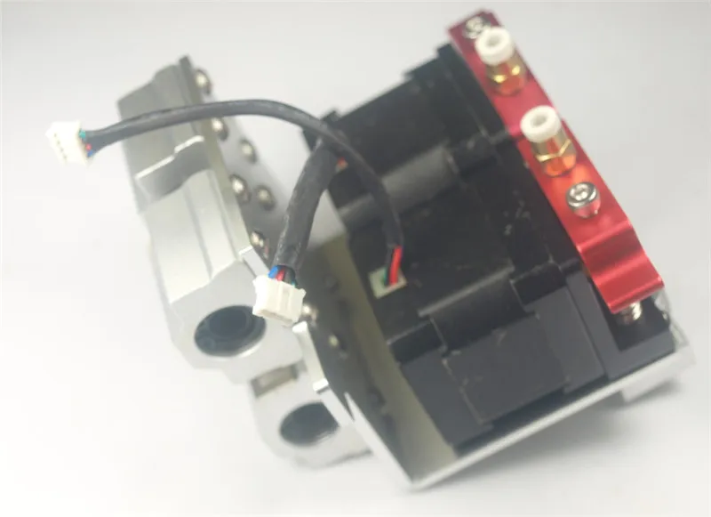 Reprap Prusa i3 3D printer metal dual extruder carriage full kit1.75 mm dual nema17 motor direct extruder for Mendel Pru