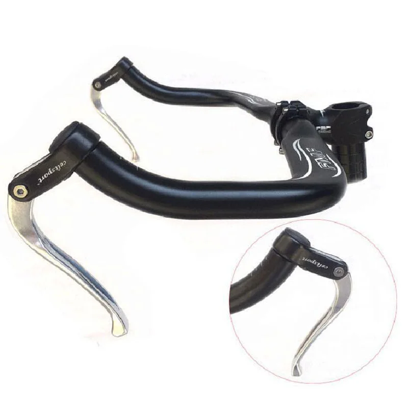 

High Quality Retro Aluminium Alloy Comfortable And Durable TT Brake Lever Set Fits For 19-22mm Handlebar TTSB001