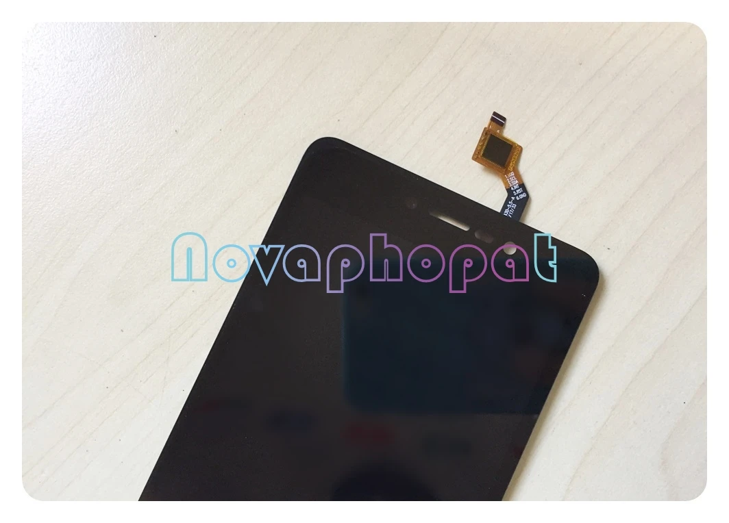 Novaphopat 5 дюймовый черный ЖК-экран для Wiko Lenny 4 plus сенсорный экран дигитайзер с
