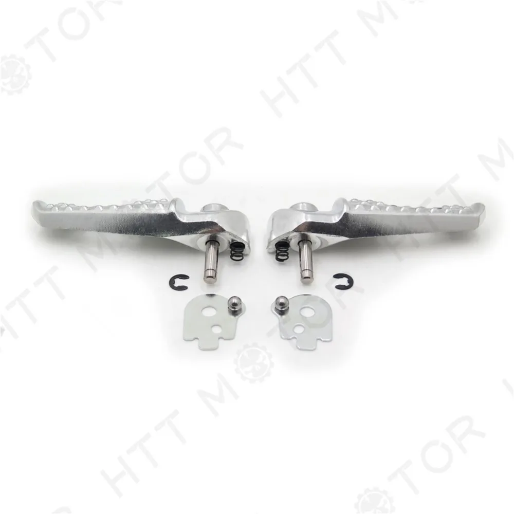 Бесплатная доставка запчасти для мотоциклов серебристые задние Колки ног