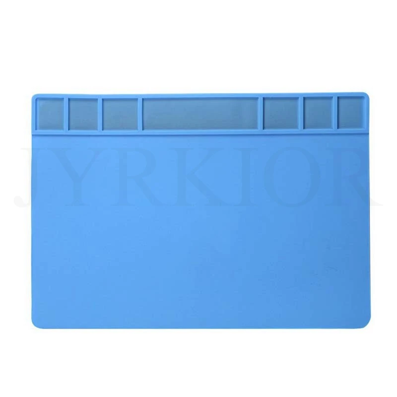 

Jykior Magnetic Screw Mat Repair Working Pad, Heat Insulation Silicone Pad BGA Soldering Repair Station Maintenance Platform