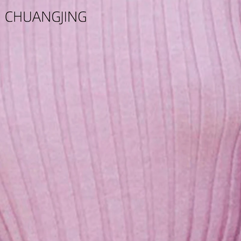 Casual Autumn Winter Knitted Sweater Women 2019 New Fahion Solid Pink Turtleneck Long Sleeve Ladies Streetwear | Женская одежда