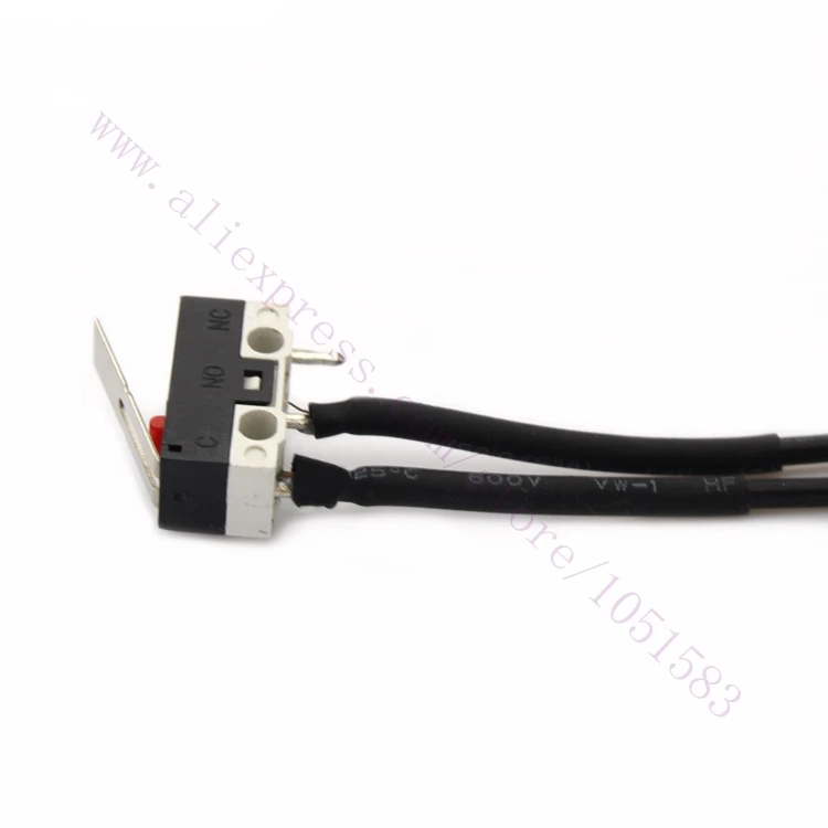 5 шт./лот ограничительные переключатели для 3D-принтера с удлиненным кабелем