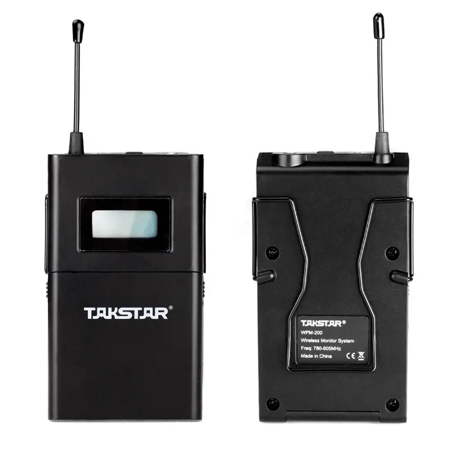 Беспроводная система контроля Takstar WPM 200 UHF беспроводные наушники вкладыши 4