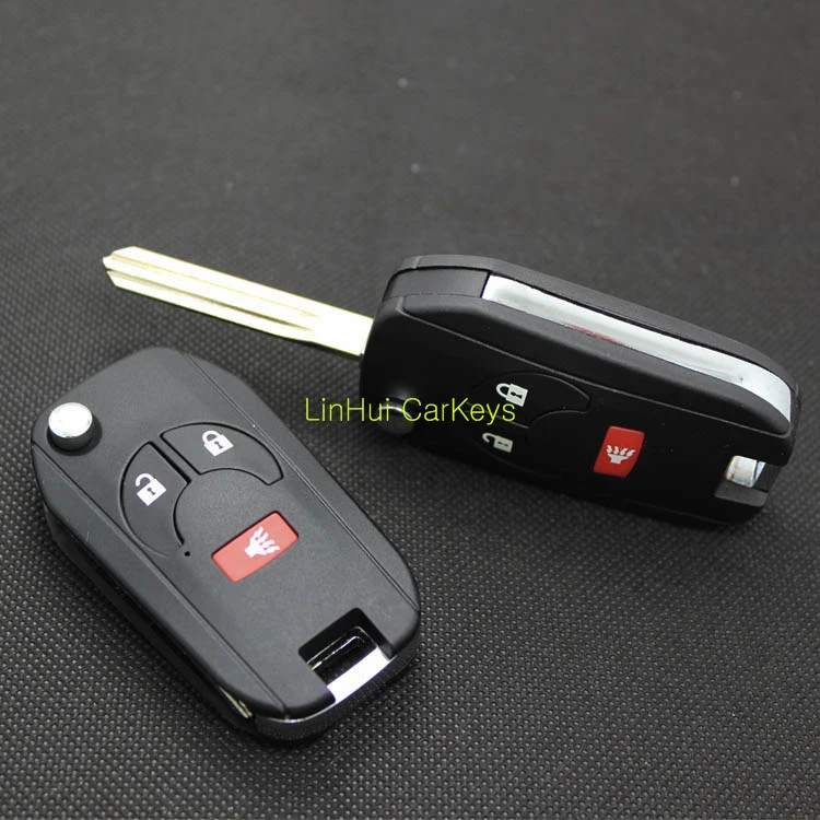PINECONE для NISSAN Sunny March Tiida Sylphy 2 + 1 кнопки необработанное Латунное лезвие