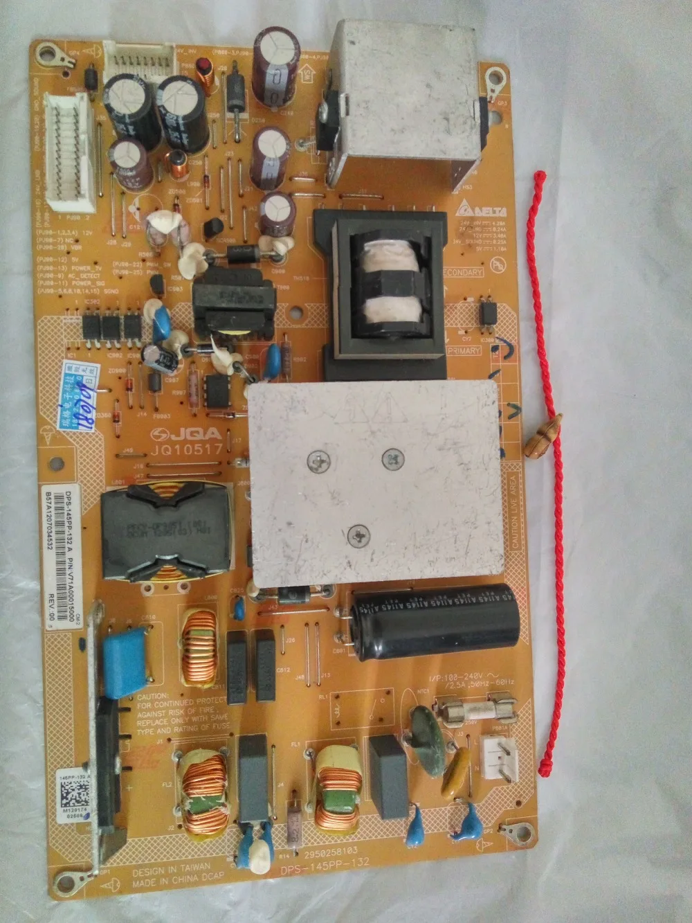 

DPS-145PP-132 JQ10003 connect wtih POWER supply board LCD BoarD T-CON connect board Video