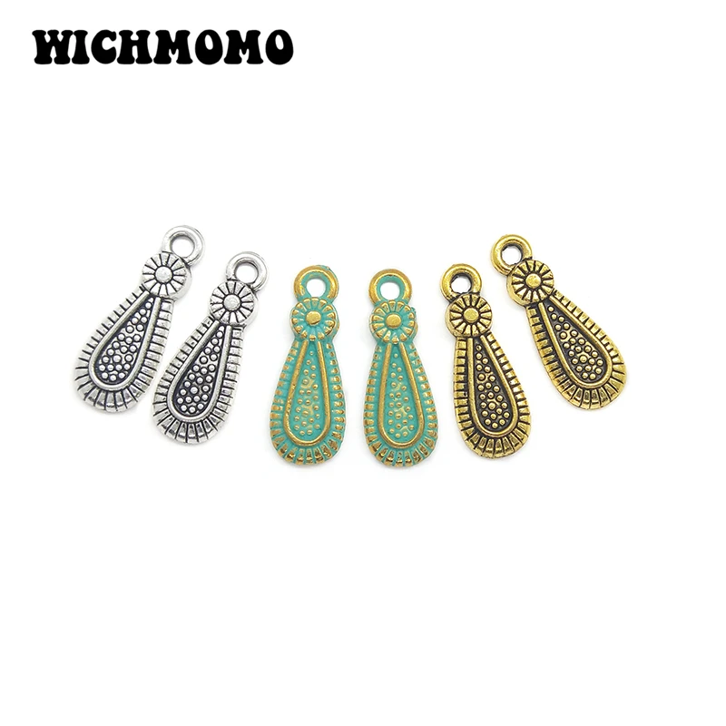 30 шт. 20 мм подвески в форме капли из цинкового сплава|charm pendant|zinc alloycharm pendant diy |