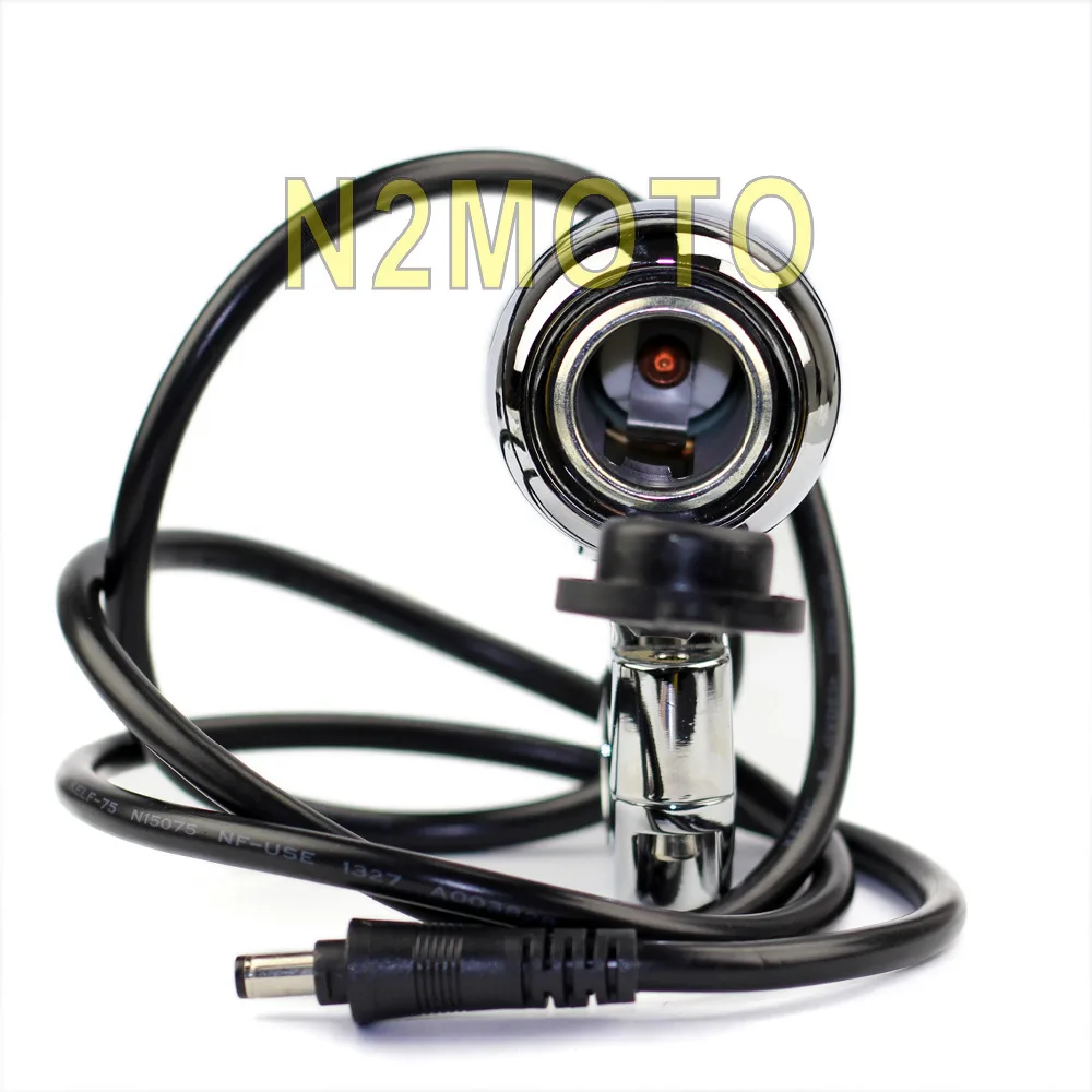 

Motorcycles 1" 7/8" Handlebar 12V Cigarette Lighter USB for ATV Scooter Motorcycles Bicycle Chrome